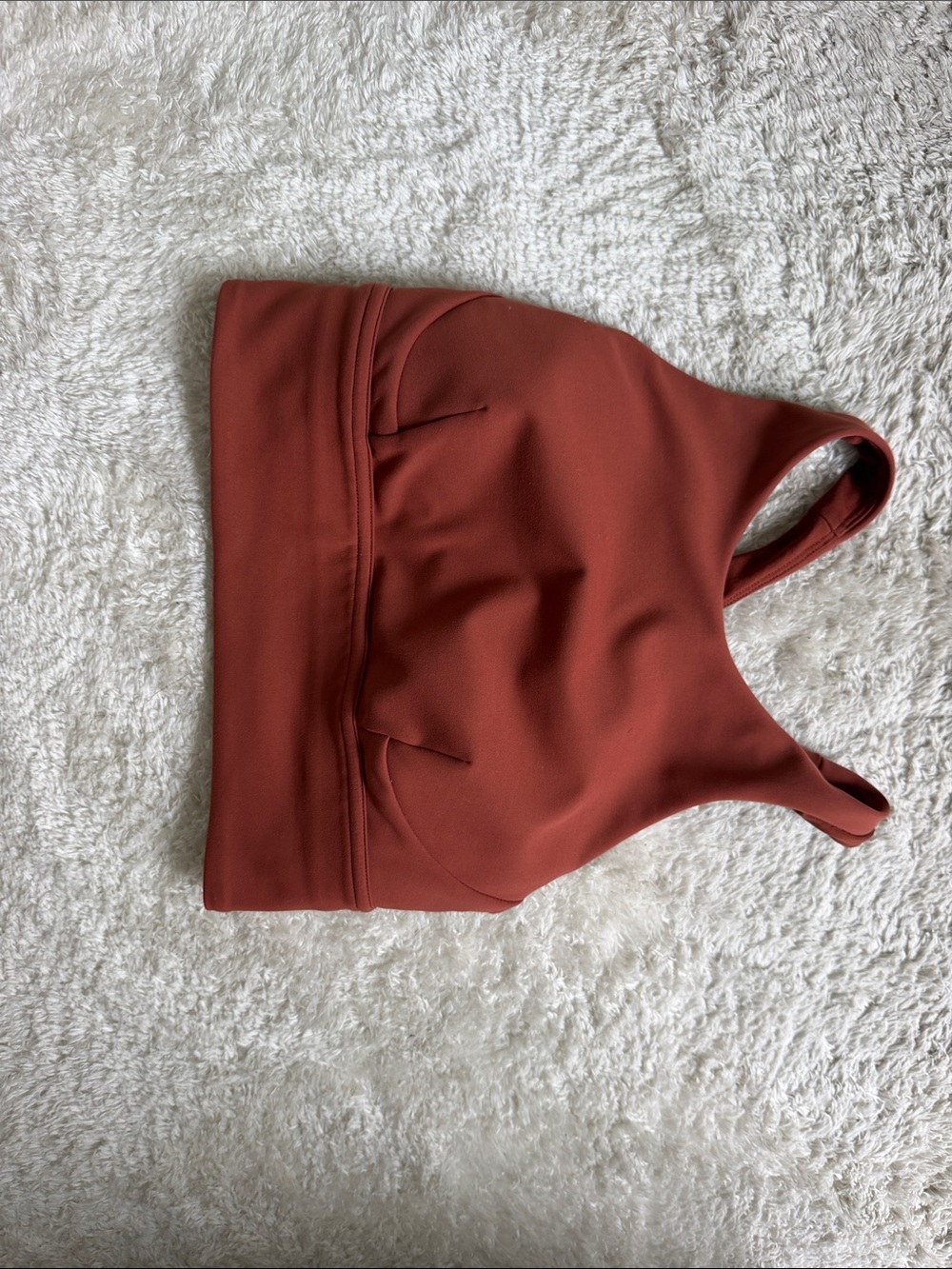 lululemon athletica Rust Sports Bra Tank